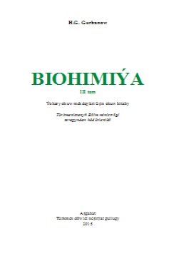 Biohimiýa III
